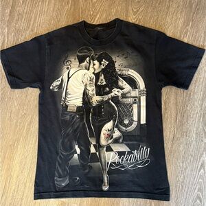 David Gonzalez Rockabilly Graphic T-Shirt